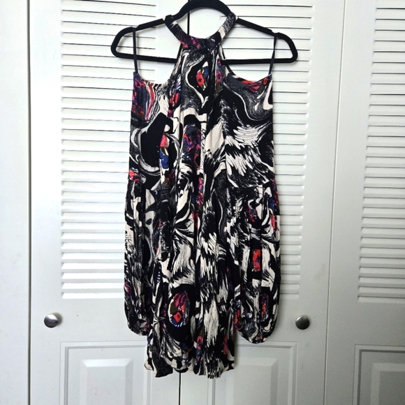 Free People Drift Away Tunic Dress Multicolor Size Medium - Picture 2 of 8